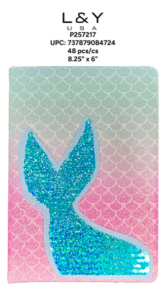 Mermaid Note Book - 12/pk 4bx/cs cs.48