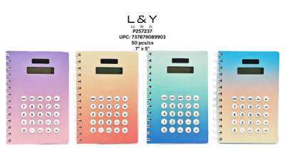 Calculator Notebooks - 12/pk 4bx/cs cs.48