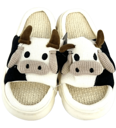 Summer Cow Slippers -26x14x18 30 Lbs - 12/pk 3bx/cs cs.36