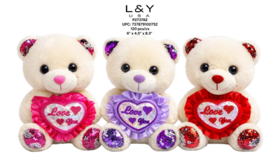 Sweetheart Teddy Bears - 12/pk 10bx/cs cs.120