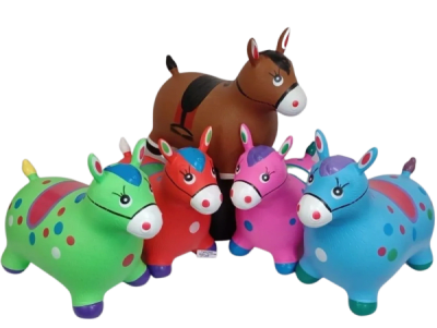 Donkey Bounce Toy w/ Lights and Music - 1/pk 12bx/cs cs.12