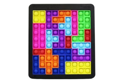 Tetris Building Block Board Game - 12/pk 5bx/cs cs.60