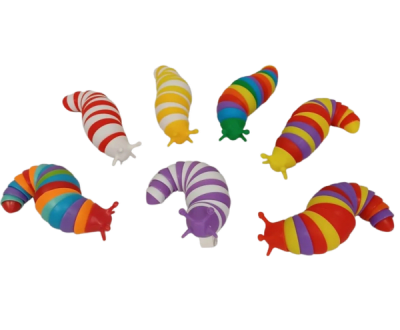 Finger Slug Fidget Toy - 12/pk 10bx/cs cs.120