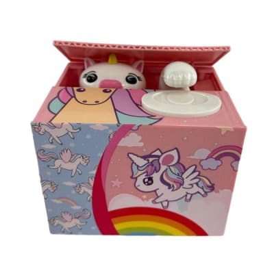 XR009) (Unicorn Styled Coin Box - 12/pk 5bx/cs cs.60