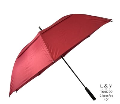 Automatic Windbreak Umbrella 75cm (29.5 in) w/ Carry Cover 4 Assorted C... - 12/pk 2bx/cs cs.24