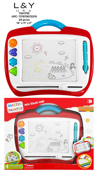 Magic Writing Board w/ Push Button - 12/pk 2bx/cs cs.24