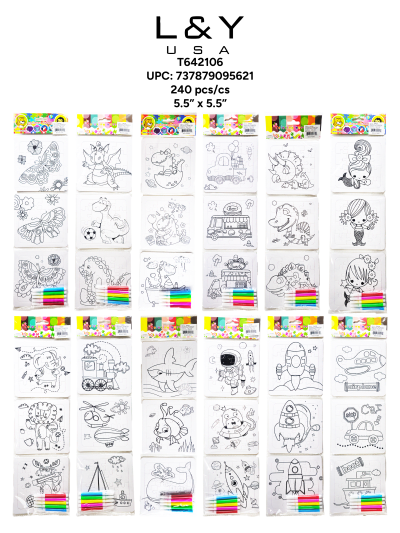 Coloring Puzzles - 12/pk 20bx/cs cs.240