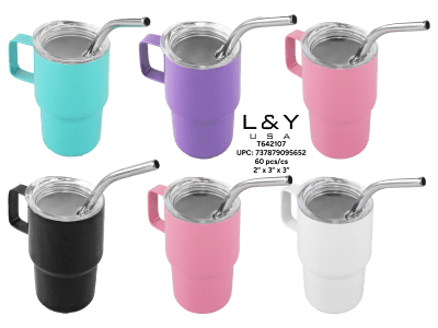 Mini Tumbler with Handle - 12/pk 5bx/cs cs.60