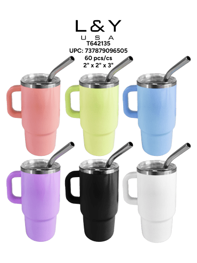Mini Tumbler with Handle 3oz - 12/pk 5bx/cs cs.60