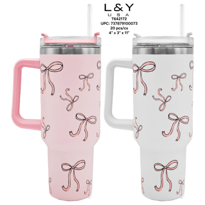 Bow Tie Tumbler 40oz - 1/pk 20bx/cs cs.20