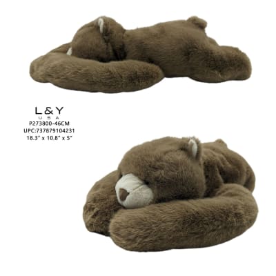 Brown Bear Weighted Paw Companion Plush - 46cm - 1/pk 18bx/cs cs.18