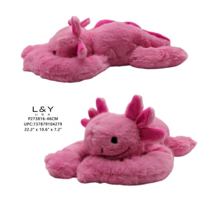 Axolotl Weighted Paw Companion Plush - 46cm - 1/pk 18bx/cs cs.18