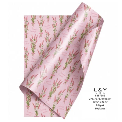 Lavender Light Pink Wrapping Paper