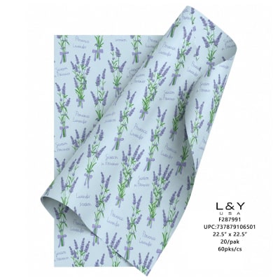 Lavender Blue Wrapping Paper