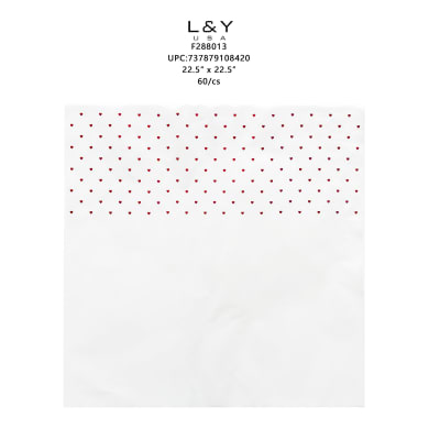 White Gold Dotted Wrapping Paper