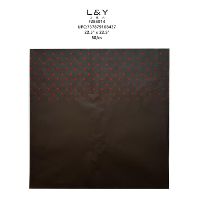 Black Gold Dotted Wrapping Paper