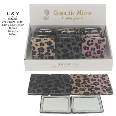 Leopart Print Leather Patch