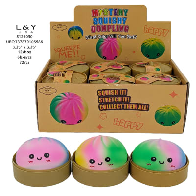 Squishy Toy Dumbling Rainbow Style