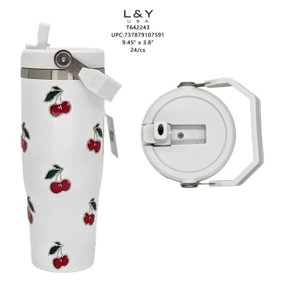White Cherry Tumbler