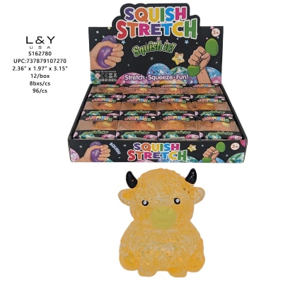 Glitter Highland Cow Squishy