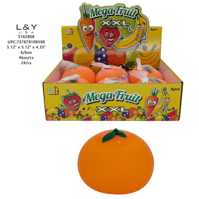 Orange Squishy Toy