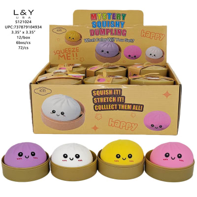 Squishy Toy Colored Dumpling Squishy