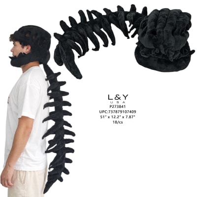120CM Dinosaur Skeleton Head Plush