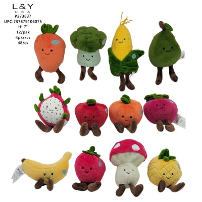 Fruit and Veggies Plush