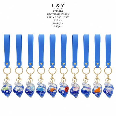 Water Fish Keychain