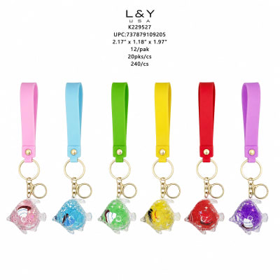 Colorful Fish Keychain