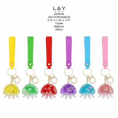 Jellyfish Keychain