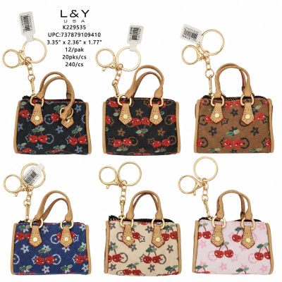 Duff Cherry Bag Keychain 240/cs