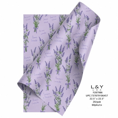 Lavender Purple Wrapping Paper