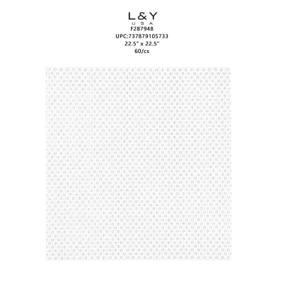 Moonrise Floral Paper WHITE -- 20/pk