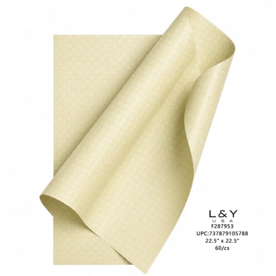 Moonrise Floral Paper BEIGE- 20/pk