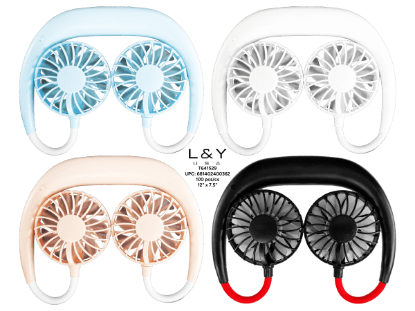 Scented Portable Neckfan W LED - 1/pk 100bx/cs cs.100