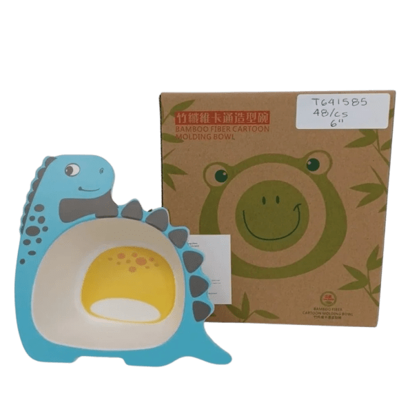 Bamboo Stegosaurus Single Plate - 12/pk 4bx/cs cs.48