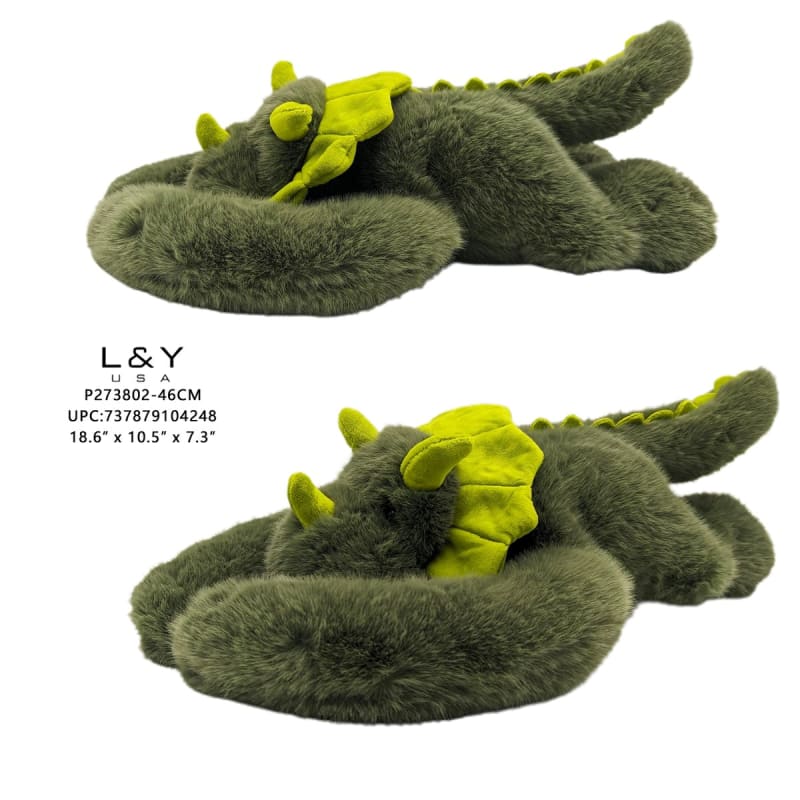 Triceratops Weighted Paw Companion Plush - 46cm - 1/pk 18bx/cs
