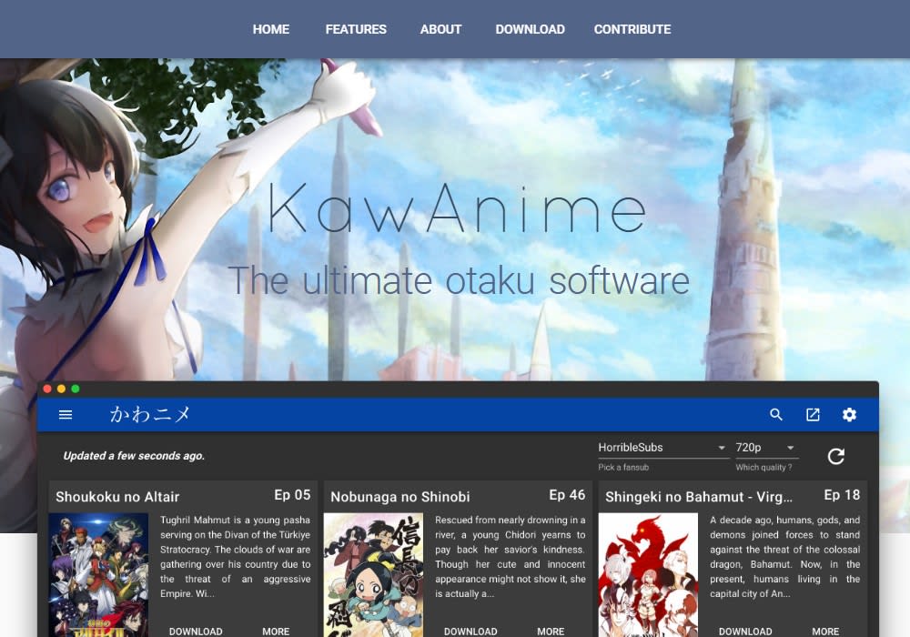 GitHub - Kylart/KawAnime: Desktop app for anime fans