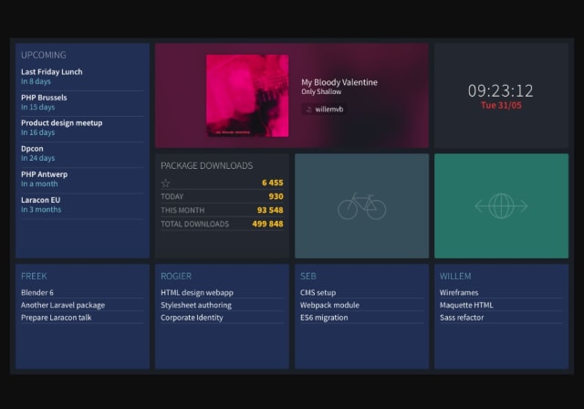 Building a Vue.js and Laravel dashboard