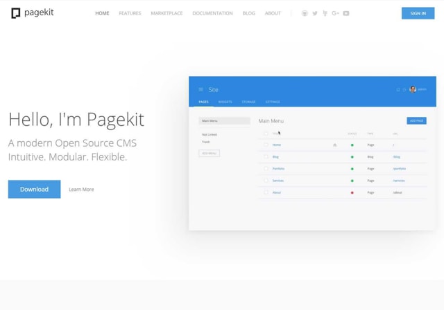 PageKit CMS
