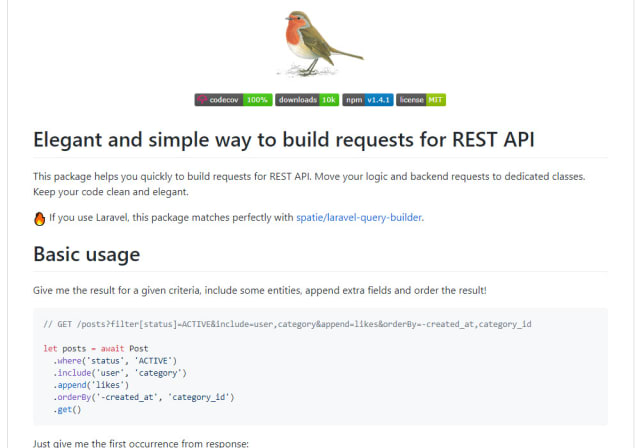 Vue API Query