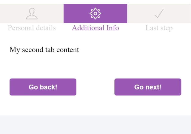 Vue Form Wizard