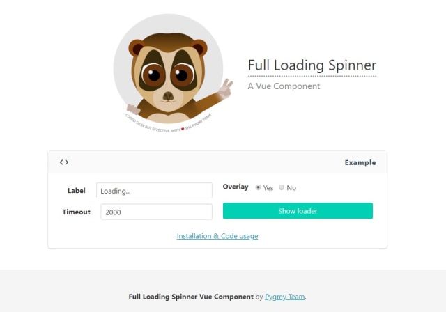 Vue Full Loading