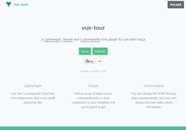 Vue Tour