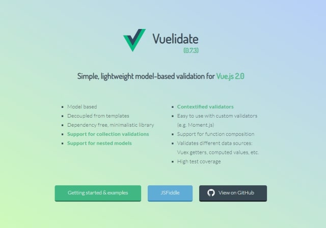 vuelidate