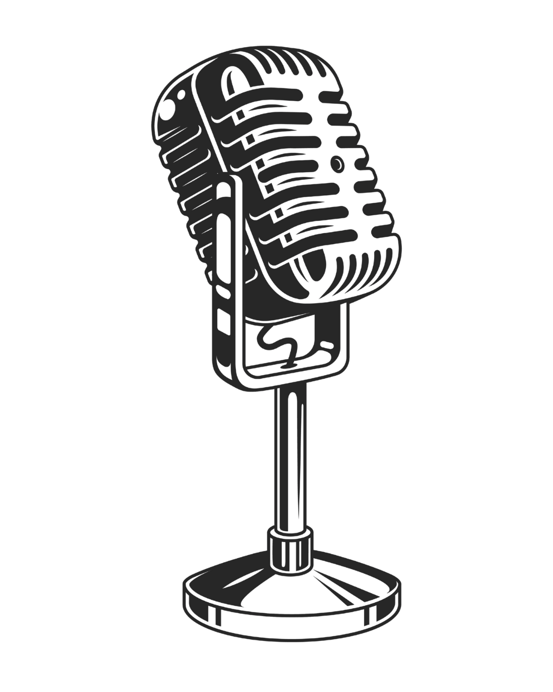 Podcast microphone
