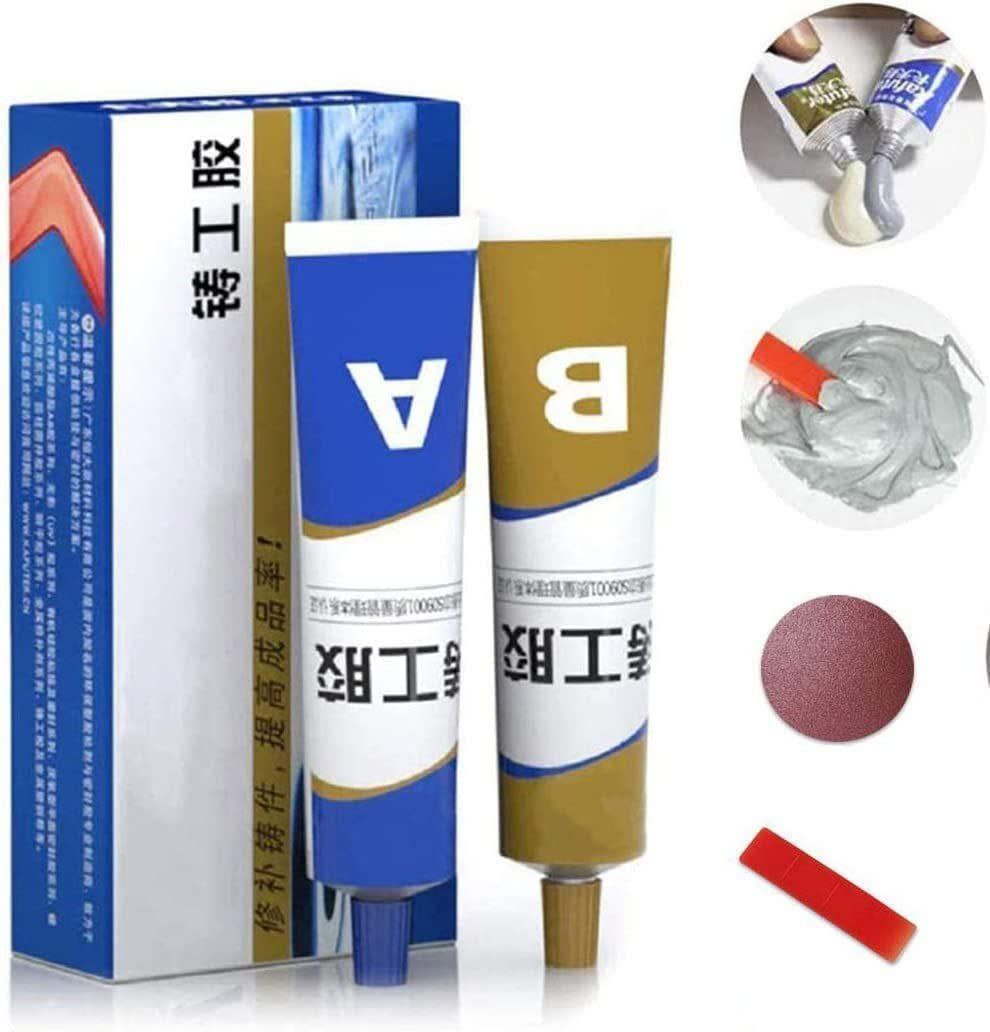 Metal Repairing Casting Glue - Ab Tube [ 50 50 ML ]