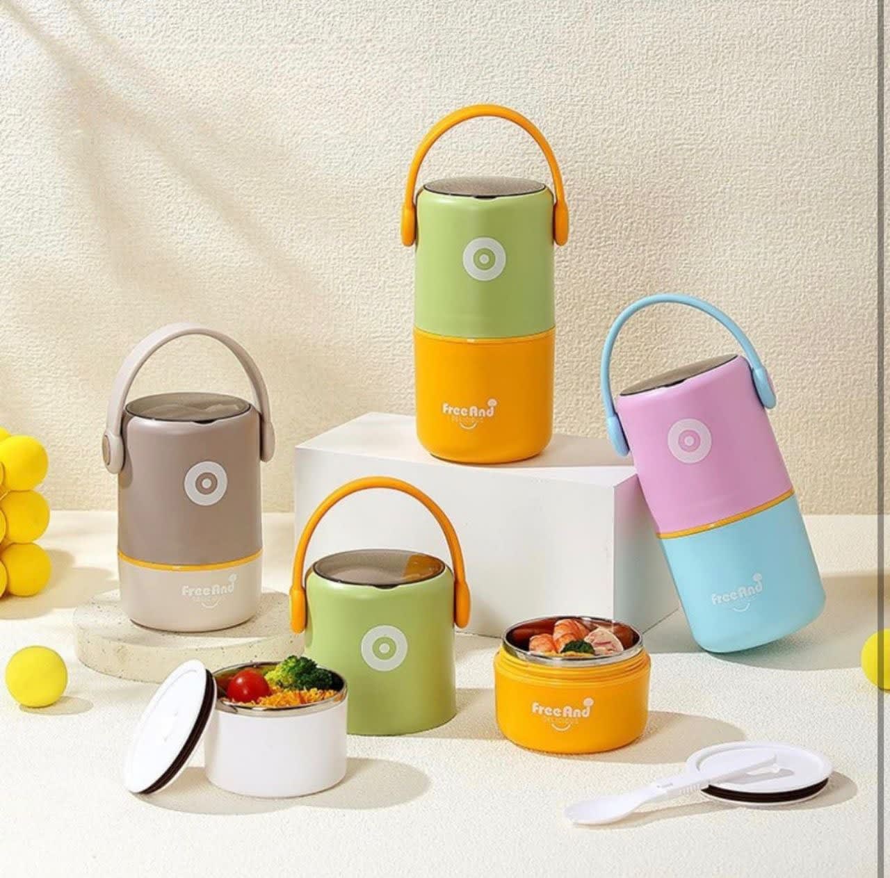 Stylish 2 Layer Bento Lunch Box
