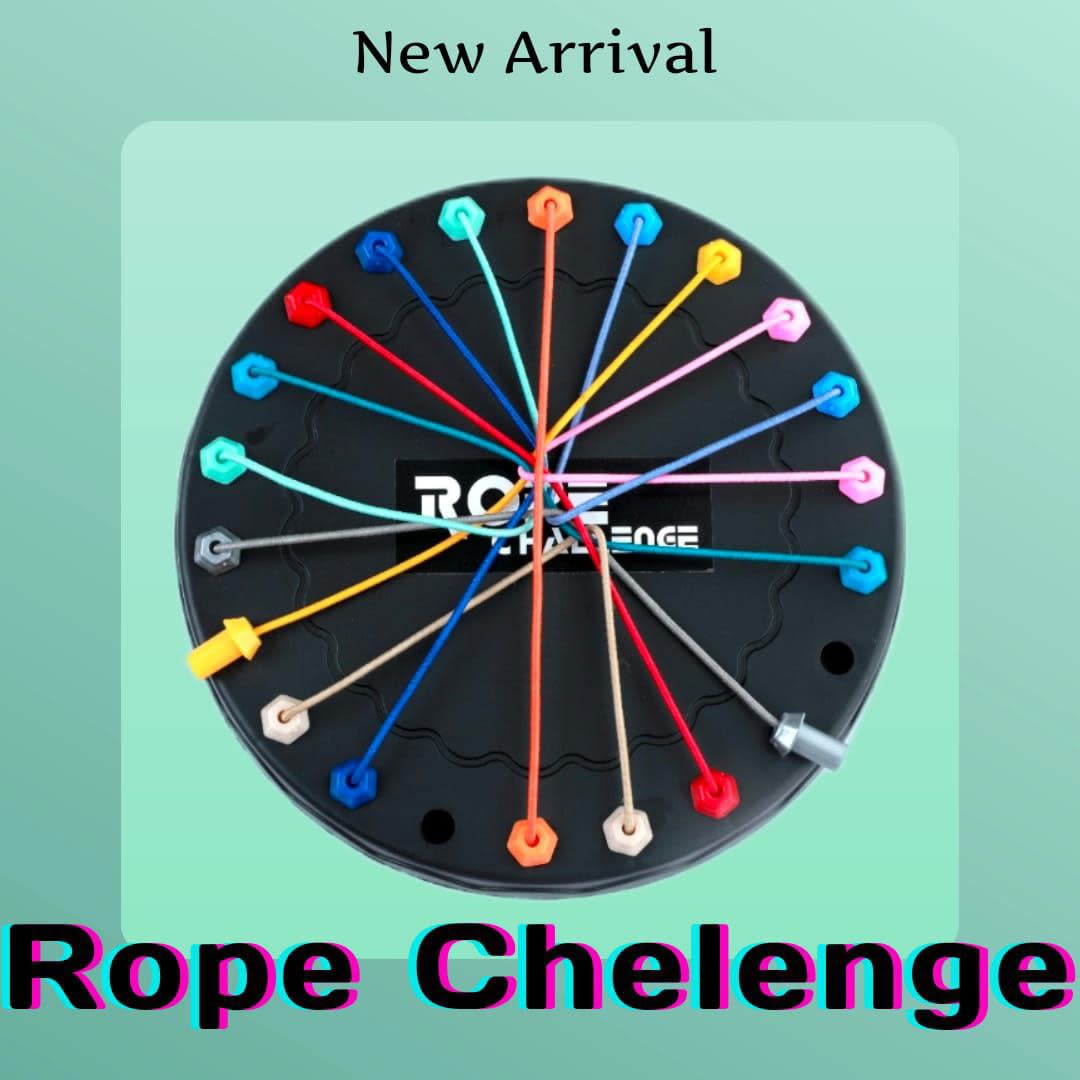 Rope Untying Challenge Twisted Rope